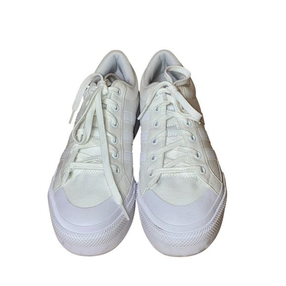 Adidas Bravada 2.0 Platform Sneakers Shoes White & Off-white Style MCK62 - Picture 8 of 9